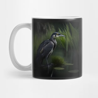 Straited Heron Mug